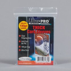 THICK Trading CARD Clear Sleeves